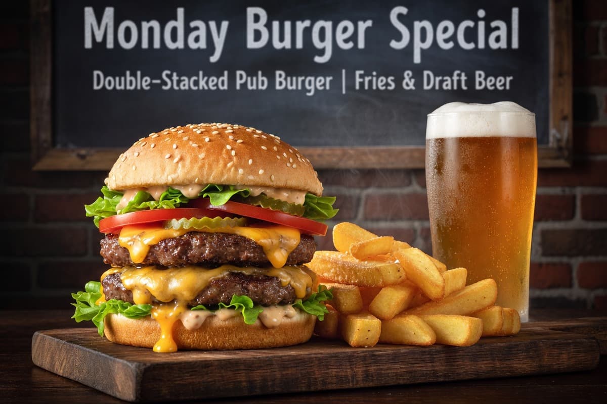 Monday Burger Night Special